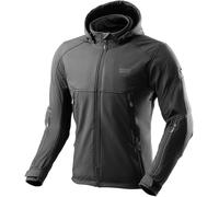 Rebelhorn Slash Softshell waterproof Motorcycle Textile Jacket, black, size 5XL