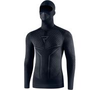 Rebelhorn Therm 2 Long Sleeve Functional Shirt with Balaclava, black/grey, size M