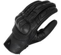 Rebelhorn Thug II Perforated Leather Gloves Motorbike Motorcycle Black