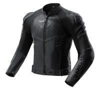 Rebelhorn Vandal 2 Motorcycle Leather Jacket, black, size 48