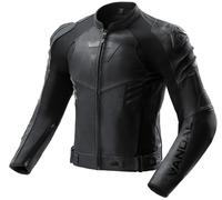 Rebelhorn Vandal 2 Motorcycle Leather Jacket, black, size 62