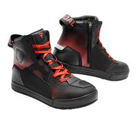 Rebelhorn Vandall II Motorcycle Motorbike Casual Urban Boots - Black / Red