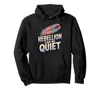 Rebellion Can Be Quiet Funny Introvert Activist Pullover Hoodie