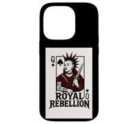 Rebellion Queen Of Spades Punk Rock Alternative Card Case for iPhone 14 Pro