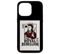 Rebellion Queen Of Spades Punk Rock Alternative Card Case for iPhone 14 Pro Max