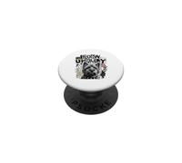 Rebellious Scruffy Dog Born Unruly Punk Style PopSockets Adhesive PopGrip