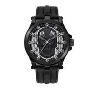 Rebellious Skull Design Watch - male - Police - Watches - Black - ONE SIZE - Accessories ONE SIZE
