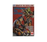 Rebels Sabine Wren Hera Syndulla Star The Wars Vintage Moive Posters Decorative Painting Canvas Wall Art Living Room Decor Posters 12x18inch(30x45cm)