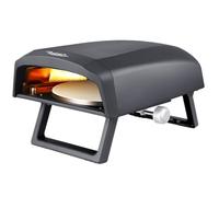 Reber - Pizza oven with rotating plate VMP 12 AS, LPG gas powered, 4 KW, 13650 btu, black