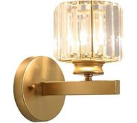 Rebirth Crystal Wall Sconce 1 Flame Light Fixture丨Modern Single Wall Lamp, Indoor Lighting Sconces Wall Lights(Color:Default)