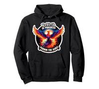 Rebirth In Progress Pardon The Ashes Phoenix Rising Reborn Pullover Hoodie