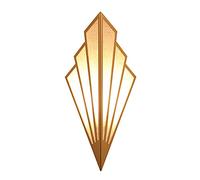 Rebirth Wall Lights Lndoor Modern Simple Sconces E14 - Cone Deco Wall Lamps with Linen Lamp Shade - Wall Mount Minimalist Light Lighting Fixture for Bedroom, Hallway, Stair, Corridor