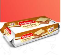 Rebisco Peanut Butter Cream Filled Cracker Sandwich 10 pack - 32g