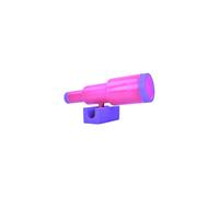 Rebo Garden Climbing Frame Accessories Plastic Telescope - Pink