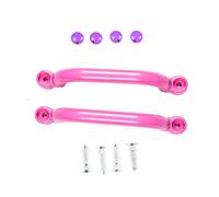 Rebo® Garden Climbing Frame Accessories, Play Houses & Dens - 2 x Plastic Handgrips + fastenings Pink