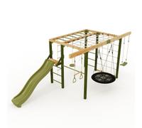 Rebo GymCube Climbing Frame with Slide