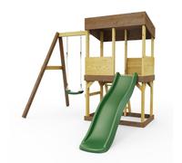 Rebo Lookout Tower with Single Swing and Wave Slide