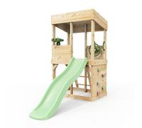 Rebo Lookout Tower with Wave Slide and Adventure Pack Mint Green