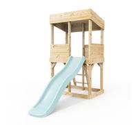 Rebo Lookout Tower with Wave Slide Ice Blue