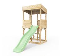 Rebo Lookout Tower With Wave Slide Mint Green