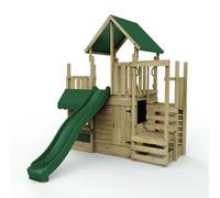 Rebo Modular Wooden Garden Climbing Frame Adventure Playset For Kids - M22 Shop & Den
