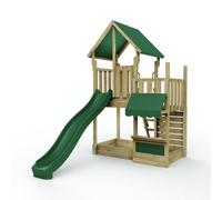 Rebo Modular Wooden Garden Climbing Frame Adventure Playset For Kids - M3 Plus Shop