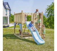 Rebo Polarplay Kids Scandinavian Style Climbing Platform - Fai Mist