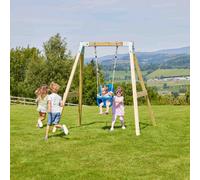 Premium Single Garden Swing for Kids - Baby Navy Blue