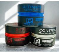 Rebo Pro Professional Hair Styling Wax, 150ml, Strong Hold, Matte Finish, Barber Quality, Multiple Hold Levels