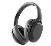 Rebocico Active Noise Cancelling Headphones, Bluetooth 5.3 Over-Ear with Microphone - Hi-Fi Sound, Fast Charging, 120H Playtime Foldable Wireless Headphones Bluetooth for Home, Office, Travel, Black