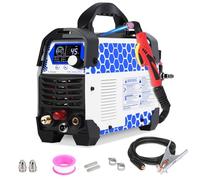 Reboot 45A Plasma Cutter 230V, [Pilot Arc & Smart LED] 1/2" Clean Cut IGBT Inverter, Ultra-Portable, Pre-Installed Air Regulator - 2026 Upgrade