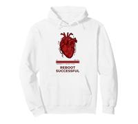 Reboot Successful Cybernetic Heart Survivor Pullover Hoodie