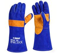 Reboot Welding Gloves Fireproof 500°C Heat Resistant - 15-Inch Long Sleeve