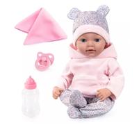 Reborn Baby Doll 38Cm With Accessories Bayer Design Genuine
