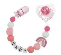 Reborn Baby Dolls Pacifier Clips Accessories with Magnetic Pacifier Pink Style Magnetic Pacifier Clips for Reborn Baby Doll