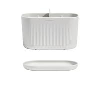 ReBorn Bathroom Caddy & Soap Dish Bundle White ReBorn White