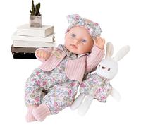 Reborn Doll - Figure, 12-Inch Soft Plaything For Imitation Activity, Companion With Full Body Design, Nurturing Aid, Miniature Simulation For Child Development, Bedroom Setting