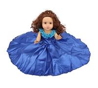 Reborn Doll Newborn Girl Princess Kid with Curly Hair Dressed As a Fashionable Children 19 Inches of Toy (#1)