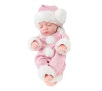 Reborn Doll with Clothes,11.8 Inch Real Life Accompanying Toys | Real Kids Doll Toy | for Collectors Home Apartment Bedroom Children's Room Nursery Sofa Bed Birthday Holiday