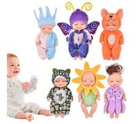 Reborn Kit Flexible - 6 PCs Real Parts, Life-Like Play Toy Set, Silicone Craft Components, DIY Creative Assembly Model | For Kids Collectors Hobbyists Artists Display