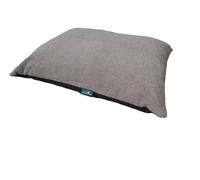 Reborn Luxury Dog Bed, 100% Recycled Filling, Deep Fill, Removable Cover, (Charcoal, Medium)