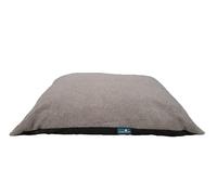 Reborn Luxury Dog Bed, 100% Recycled Filling, Deep Fill, Removable Cover, Truffle (Truffle, Medium)