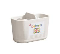 ReBorn® Reborn Recycled Large Bathroom Caddy- Stone Bathroom Organizer - With Six Compartments - Made In The Uk