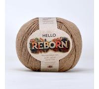 Reborn Recycled Cotton - Jute - 200g DK Crochet/Knitting Yarn