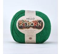 Reborn Recycled Cotton - Kelly Green - 200g DK Crochet/Knitting Yarn