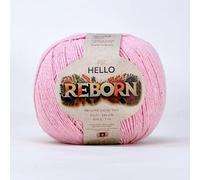 Reborn Recycled Cotton - Rosy - 200g DK Crochet/Knitting Yarn