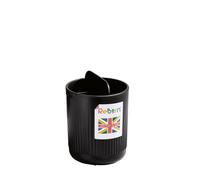 ReBorn Recycled Elegant & Functional Made in Britain Toothbrush Holder in Black ReBorn Black