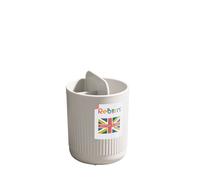 ReBorn Recycled Elegant & Functional Made in Britain Toothbrush Holder in Stone ReBorn Stone