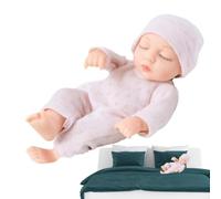 Reborn Silicone Dolls Realistic Silicone Doll for Dolls | 7 Inch Novelty Silicone for , Collectible Toys for Bedside, Desk, Sofa, Tv