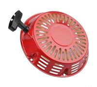 Rebound Starter Assembly for Honda for GX340/For GX390 Engines - 28400-Z5T-305ZA Pull Plate & 87521-Z5T-000 for Recoil Starter, Metal Construction, Red, 1-P